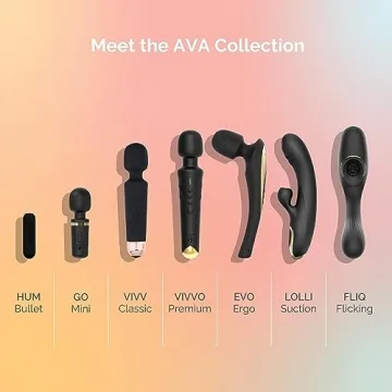Ava Vibrator Wand Ultimate Clit Stimulator - Quiet & Compact