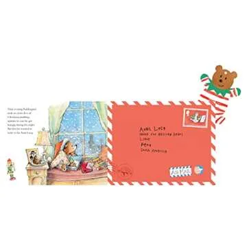 Interactive Christmas Book for Kids - Paddington Bear