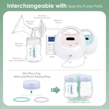 Affordable Maymom Breast Pump Parts for Spectra Pumps