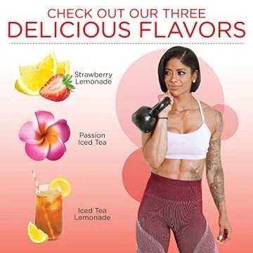 TRU Supplements Energy, Pre Workout Training Formula, Vegan Friendly, No Jitters, Improve Workout Performance, Naturally Extracted Flavors, 20 Servings (Strawberry Lemonade)