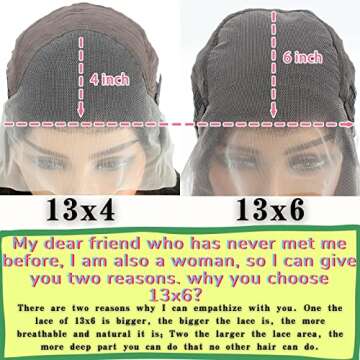 13x6 Lace Front Wigs Human Hair Pre Plucked 180 Density 26 Inch HD Body Wave Lace Front Wigs Human Hair 10A Frontal Wigs Human Hair wigs for Women Glueless Wigs Human Hair Pre Plucked Black wig