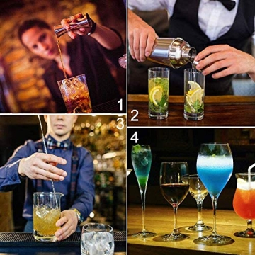 Aozita Cocktail Shaker Set for Perfect Mixology