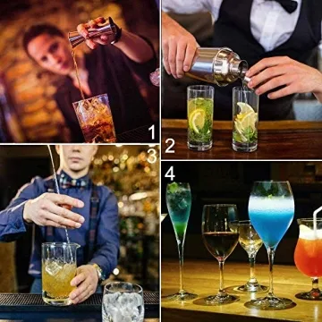 Aozita Cocktail Shaker Set for Perfect Mixology