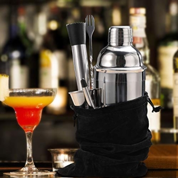 Aozita Cocktail Shaker Set for Perfect Mixology