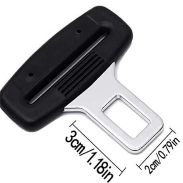 2 Pack Seat Belt Clips Pads Universal Accessories for Most Vehicles,Comfortable and Convenient for You and Your Family