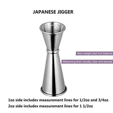 Stainless Steel 8-Piece Cocktail Shaker Set for Mixology