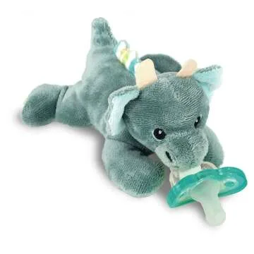 RaZbaby JollyPop Pacifier & Plush Holder