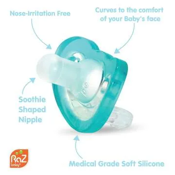 RaZbaby JollyPop Pacifier & Plush Holder