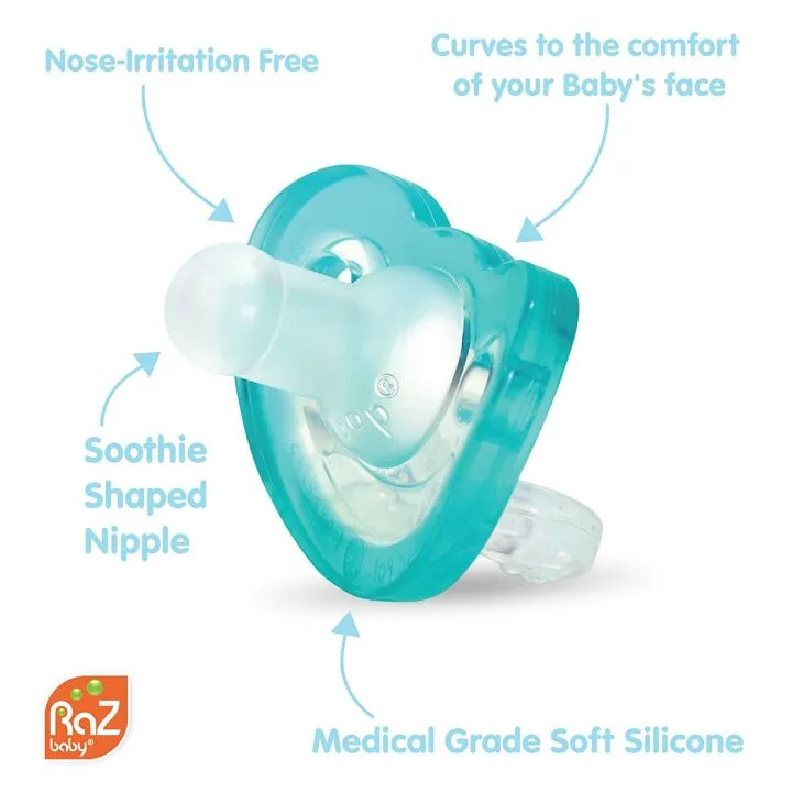 RaZbaby JollyPop Pacifier & Plush Holder