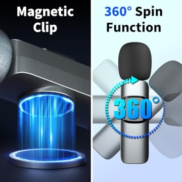 Epinovo Wireless Lavalier Microphone - 2 Pack