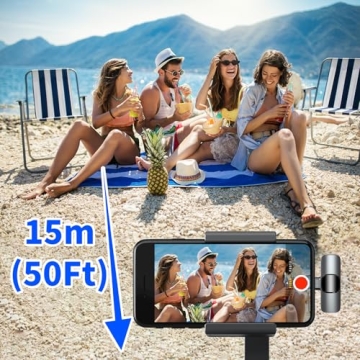 Epinovo Wireless Lavalier Microphone - 2 Pack