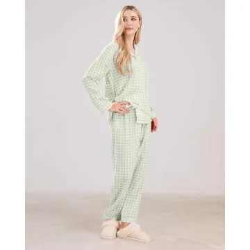 codcm Women's Soft Cotton Pajama Sets for Comfort