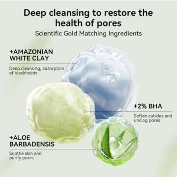 Blackhead Mask, Nose Plants Pores Strips Blackhead Remover Mask Peel off Mask Facial Pore Cleanser Purifying Face Mask Nose Strips (1.06 Ounce) - White