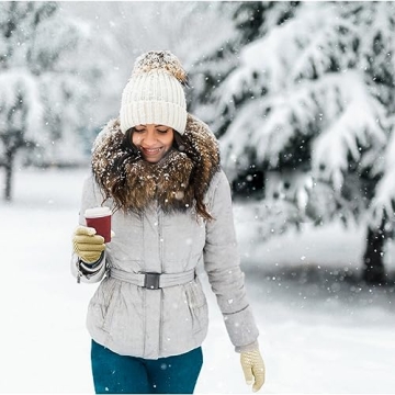 Stylish 3 Pack Winter Gloves for Women Touchscreen Fashion