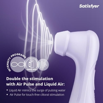 Satisfyer Pro 2 Gen 3 App-Controlled Clitoral Stimulator