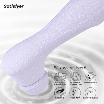 Satisfyer Pro 2 Gen 3 App-Controlled Clitoral Stimulator