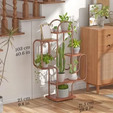 Stylish Tikea Cactus Plant Stand Indoor for Small Plants