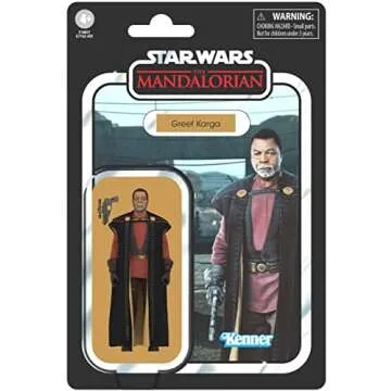 STAR WARS The Vintage Collection Greef Karga Toy, 3.75-Inch-Scale The Mandalorian Action Figure, Toys for Kids Ages 4 and Up
