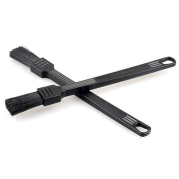 SPIRIT Cleaning Brush, 2 Pcs Espresso Coffee Grinder Brush Accessories for Barista Bean Grain Coffee...