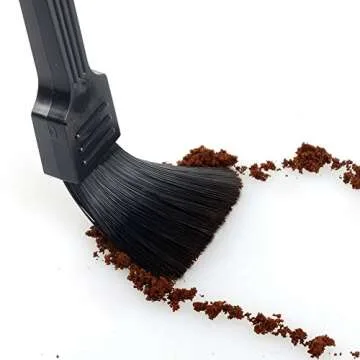 SPIRIT Cleaning Brush, 2 Pcs Espresso Coffee Grinder Brush Accessories for Barista Bean Grain Coffee Grounds Tool Home Kitchen …