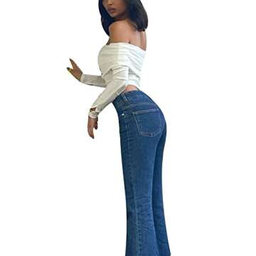 Women Off Shoulder Ruched Mesh Crop Top Sexy Flare Long Sleeve Bodycon T Shirt Y2K Pullovers Autumn Blouses Clubwear (White, S)