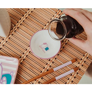 Sanrio Hello Kitty Ceramic Sushi Set Perfect for All Ages