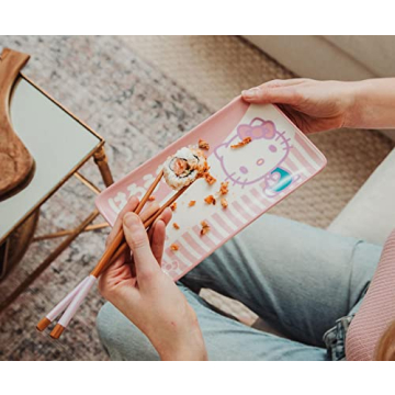Sanrio Hello Kitty Ceramic Sushi Set Perfect for All Ages
