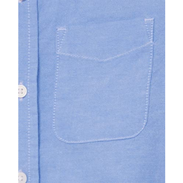 Boys Light Blue Long Sleeve Oxford School Shirt