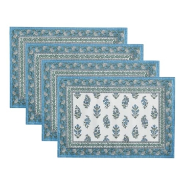Vibrant Coastal Placemats for Indoor and Outdoor Use