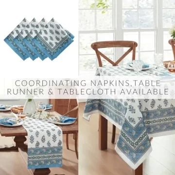Vibrant Coastal Placemats for Indoor and Outdoor Use