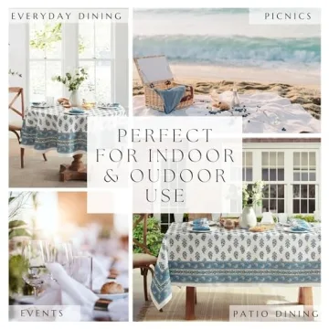 Vibrant Coastal Placemats for Indoor and Outdoor Use