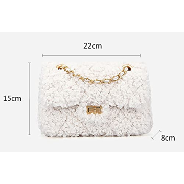 Fashionable Women Plush Shoulder Bag for Every Occasion