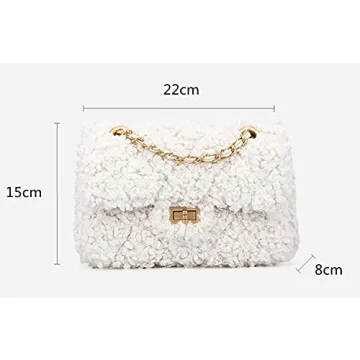 Fashionable Women Plush Shoulder Bag for Every Occasion