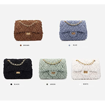 Fashionable Women Plush Shoulder Bag for Every Occasion