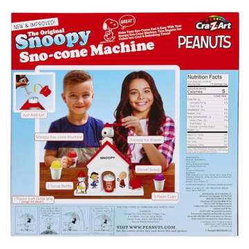 Cra-Z-Art Snoopy SNO-Cone Machine for Endless Fun