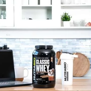 NutraBio Classic Whey Protein - 25G Pure Protein Scoop