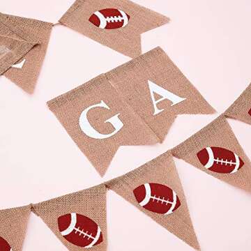 Football Banner Decor - Perfect for Football Parties