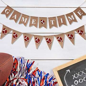 Football Banner Decor - Perfect for Football Parties