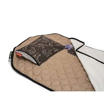 Tot Cot Kids Nap Mat - Portable Preschool Bedding with Blanket & Pillow