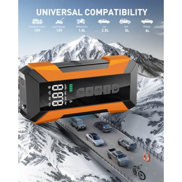 Portable MEUCI Jump Starter & Air Compressor