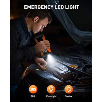 Portable MEUCI Jump Starter & Air Compressor