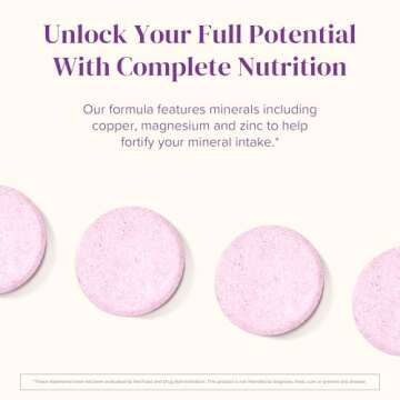 BariMelts Multivitamin - 60 Fast-Dissolving Tablets (1-Month Supply) - Sugar-Free Bariatric Multivitamin for Women, Natural Fruit Flavor​