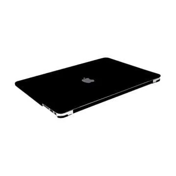 MOSISO Compatible with MacBook Air 13 inch Case (Models: A1369 & A1466, Older Version 2010-2017 Release), Protective Plastic Hard Shell Case & Keyboard Cover & Screen Protector, Black
