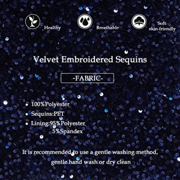 Dwirapal Women's Sequin Velvet Skirt for Stunning Outfits