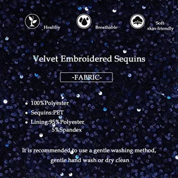 Dwirapal Women's Sequin Velvet Skirt for Stunning Outfits