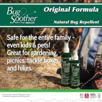 Bug Soother Natural Insect Repellent Family Pack - Made in USA
