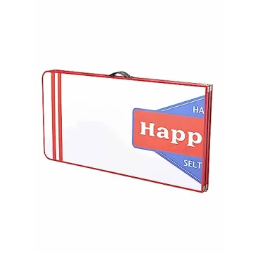 Happy Dad Portable Pong Table Durable Foldable Party Essential