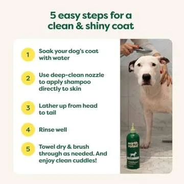Earth Rated 3-in-1 Dog Shampoo, Conditioner and Deodorizer, for Short-Haired Dogs and Puppies to Moisturize and Tackle Shedding, Refreshing White Tea and Basil Scent, 16 oz
