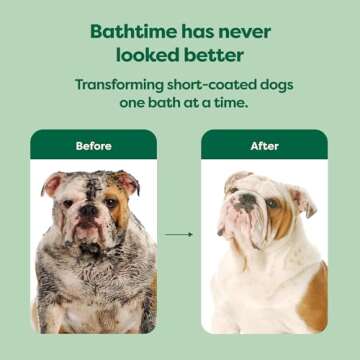 Earth Rated 3-in-1 Dog Shampoo, Conditioner and Deodorizer, for Short-Haired Dogs and Puppies to Moisturize and Tackle Shedding, Refreshing White Tea and Basil Scent, 16 oz