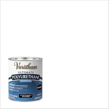 Varathane 200041H Water-Based Ultimate Polyurethane, Quart, Gloss Finish